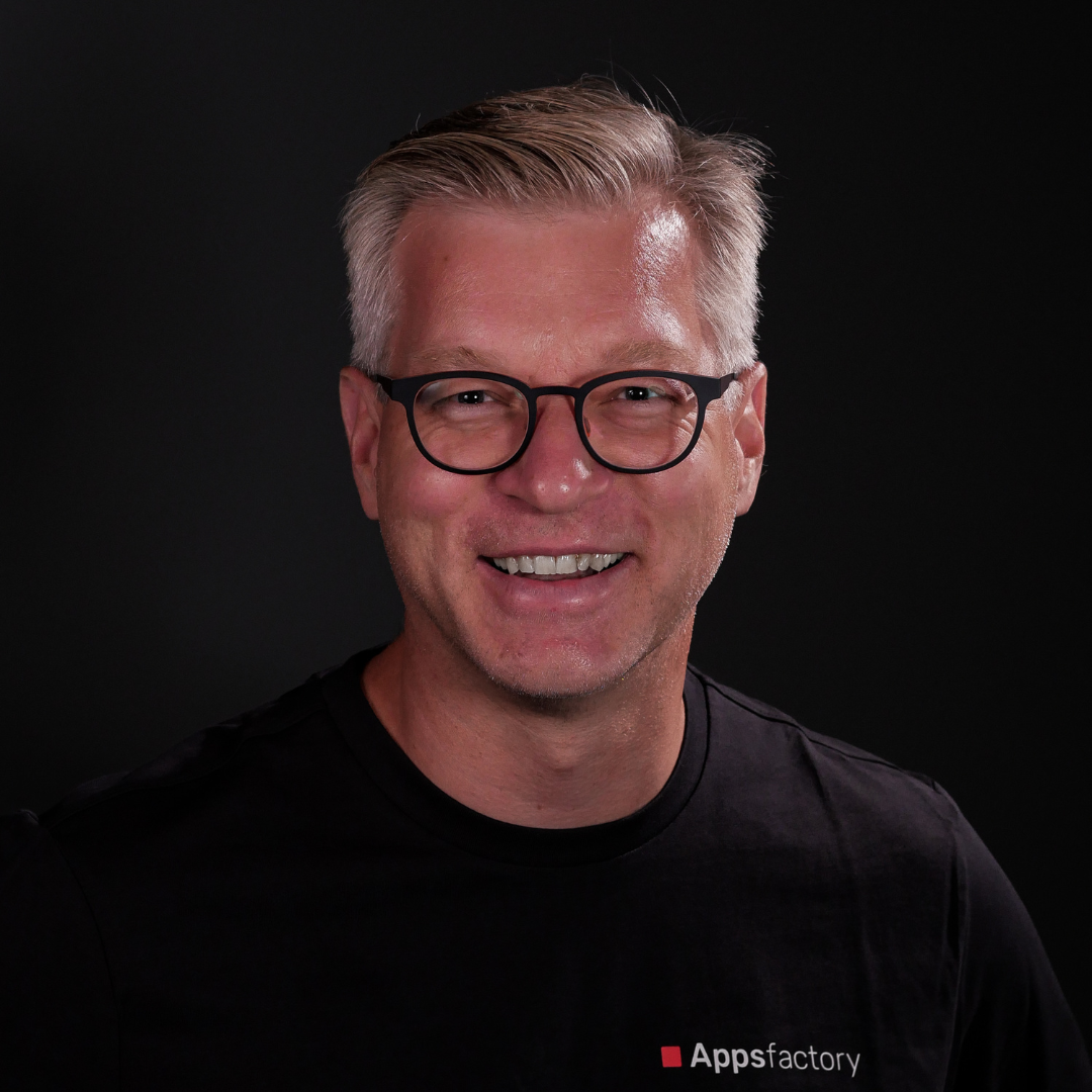 appsfactory (1080 x 1080 px) Klemens Schrattenbacher, Head of BU Mobility at Appsfactory
