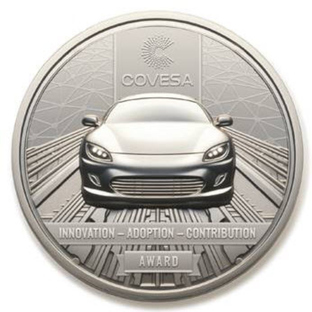 COVESA Showcase award medallion 