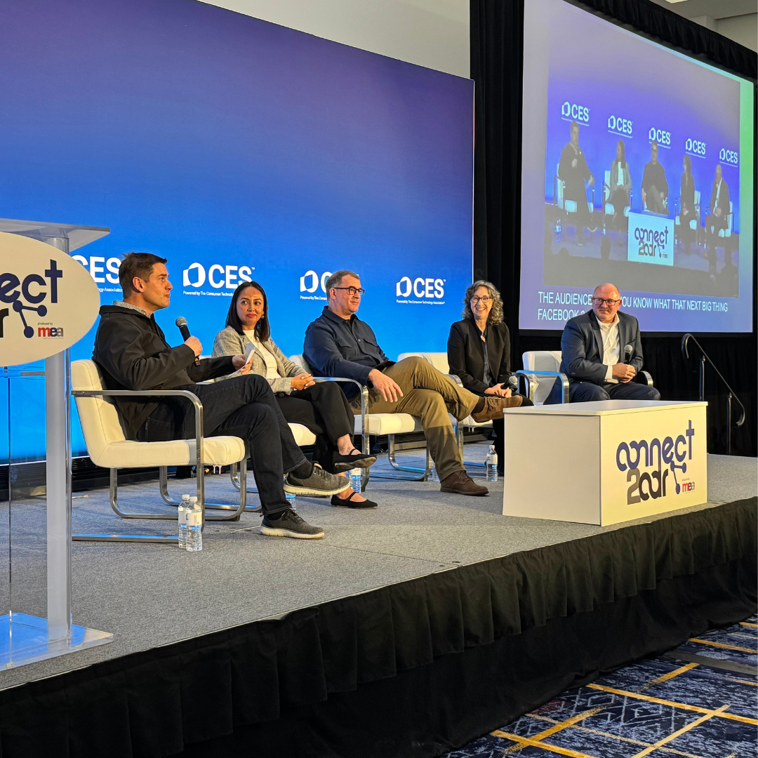 Panelists at the Connect2Car Conference at CES 2025