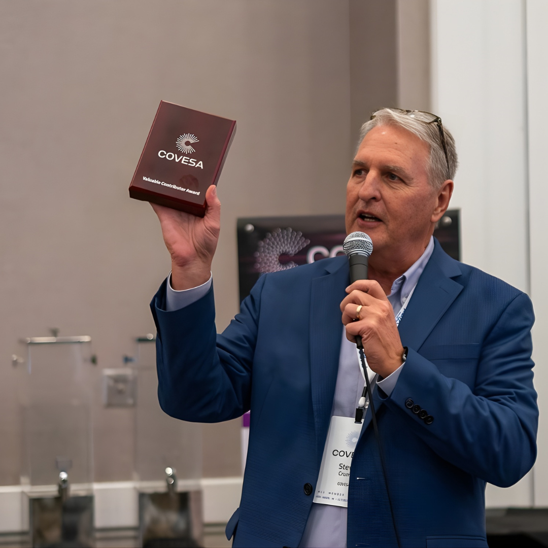 COVESA Showcase award medallion 