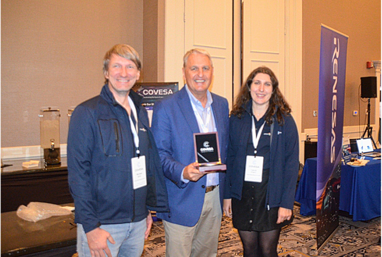 COVESA Executive Director Steve Crumb with the RemotiveLabs team